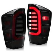 MAYELLO front view assembled tail lights showing modern LED look and instant upgrade benefit