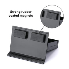 Mayouko close-up of rubber-coated magnet preventing scratches and securing items
