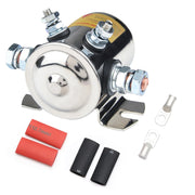 MaySpare nickel-plated solenoid front view showing durable housing and quick fit