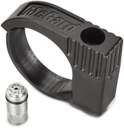 McGard 76029 tailgate lock front view showing durable finish and secure design