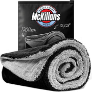 McKillans front packaging towel XL showing size and usability benefit