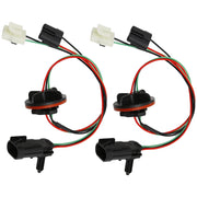 MDEOOSKY front view of 2-pack harnesses showing ready-to-install benefit