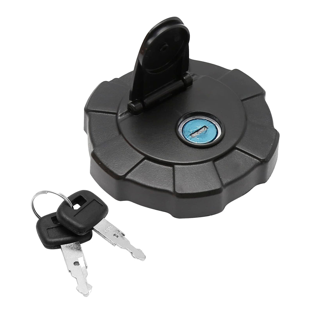 MDEOOSKY fuel cap front view showing secure seal benefit
