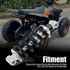 MDEOOSKY installed on a minimoto rear demonstrating improved ride control