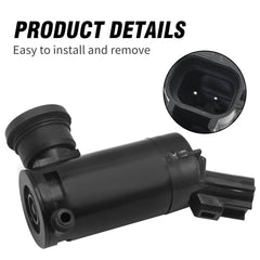 MDEOOSKY pump electrical connector detail for simple plug-and-play