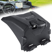 MDPROMCP front view mounted on dash showing secure device placement and easy access