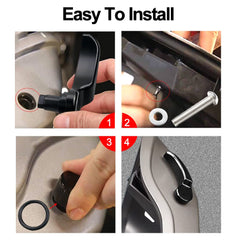 MDPROMCP latch lever next to coin for scale, confirms compact sturdy size