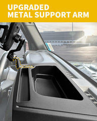 MEALAM metal support rod close-up highlights reinforced durability and reduced flex