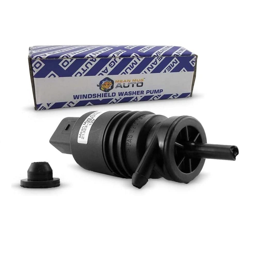 Mean Mug Auto pump front view showing durable housing and fit benefits