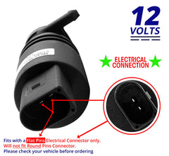 Mean Mug Auto connector detail showing flat-pin plug for easy matching