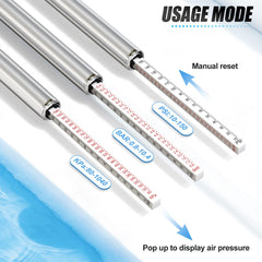 MEANLIN MEASURE stainless steel body detail highlighting durable construction