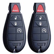 MechanMagic front view of key fob showing button layout and quick access benefit