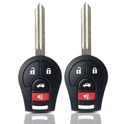 MechanMagic front view of key fob showing buttons and brand, ready to replace remote