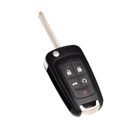 MechanMagic front view of replacement key fob showing buttons and flip design for easy use