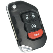 MechanMagic front view key fob showing buttons, quick replacement benefit