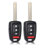 MechanMagic front view of two key fob heads showing button layout and ready-to-program benefit