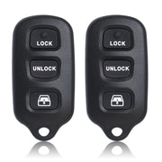 MechanMagic front view of key fob pair showing buttons and fit benefit