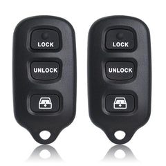 MechanMagic front view of key fob pair showing buttons and fit benefit