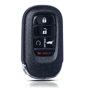 MechanMagic front view key fob showing five buttons and OEM fit benefit
