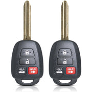 MechanMagic front view of two key fobs showing compatible design and backup benefit