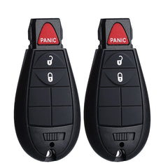 MechanMagic front view of fob showing button layout and easy replacement