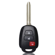 MechanMagic key fob front view showing buttons and clear design for easy operation
