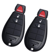 MechanMagic front view of key fob showing buttons and durable housing, reliable replacement