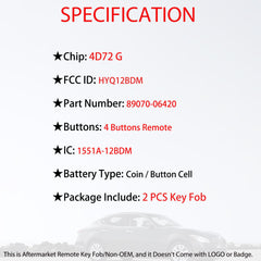 MechanMagic close-up of 4-button remote showing clear button layout and tactile feel