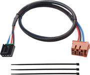 MECMO front connector view showing OEM fit and easy plug-in benefit