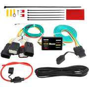 MECMO front view of kit and connector showing complete towing solution