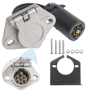 MECMO front view adapter showing plug and socket, durable connection benefit