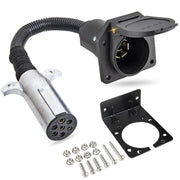 MECMO front view adapter showing plug and durable housing for reliable towing