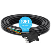 MECMO front view molded 4-pin plug showing secure fit benefit