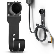 MECMO front view wall-mounted holder showing organized charger storage and space saving