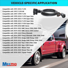 MECMO plug connector detail revealing solid contacts for reliable towing