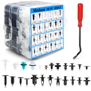 Medoon front view kit open showing organized clips and case for quick access and convenience