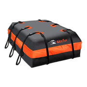MeeFar front view of rooftop carrier shows capacity and weatherproof benefit
