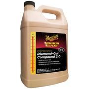 Meguiar's gallon bottle front label showing professional compound and easy identification
