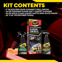 Meguiar's drill brush attachment close-up showing fast mechanical scrubbing