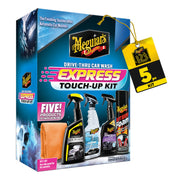 Meguiar's kit front packaging showing product set and quick results