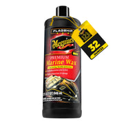 Meguiar's front label view showing product name and size for quick ID