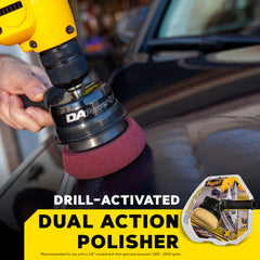 Meguiar's G3500 polishing pad detail showing texture for even product spread and better finish
