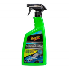 Meguiar's front label of Hybrid Ceramic Detailer showing product identity and benefits