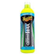 Meguiar's bottle front view showing product branding and size with protective benefits