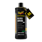 Meguiar's M100 front label 32oz showing product name and professional benefits