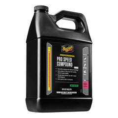 Meguiar's pouring compound close-up revealing texture for visible cutting performance