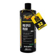 Meguiar's M200 front label showing product and size for quick identification and trust