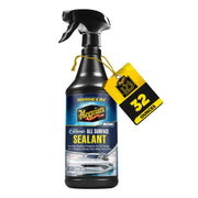 Meguiar's front label on 32oz bottle shows product identity and use benefits