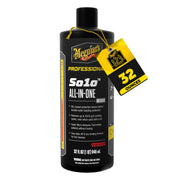 Meguiar's M300 front label showing product name and bottle benefits