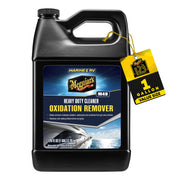 Meguiar's front label on the gallon jug showing product name and benefits